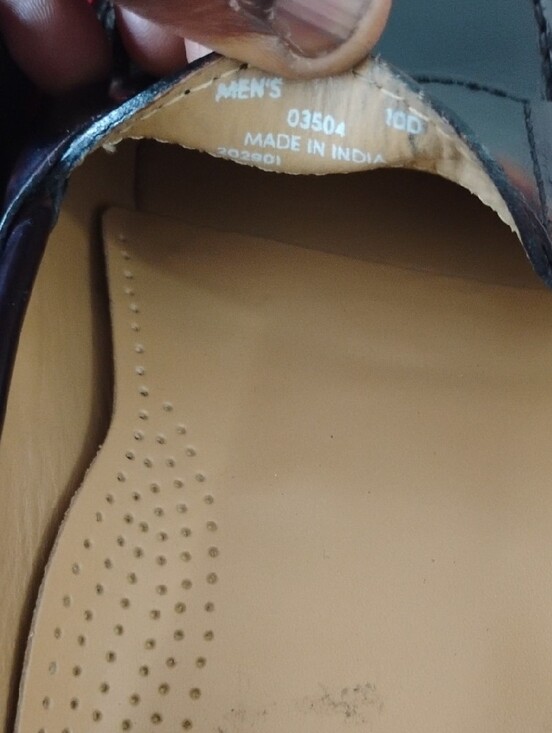 Cole Haan Black Leather Penny Loafers main image 6